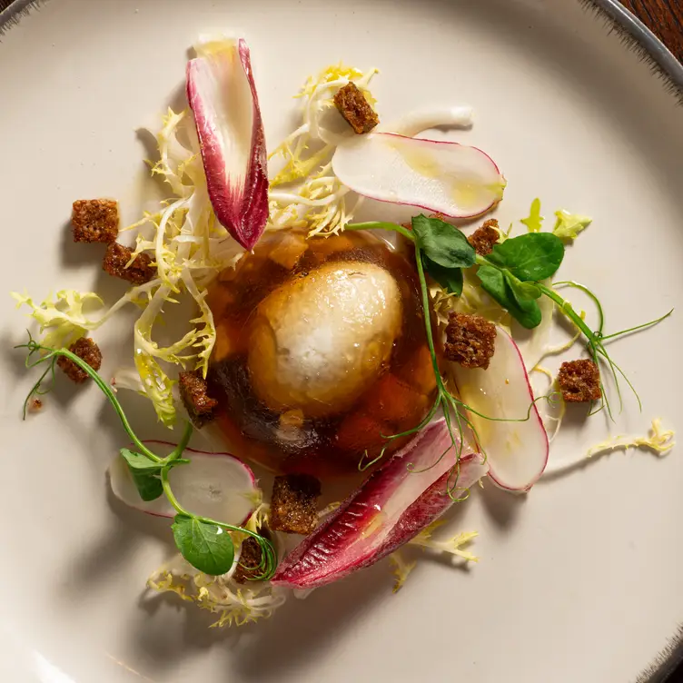 Pheasant egg & pancetta aspic - The Jugged Hare, London, 