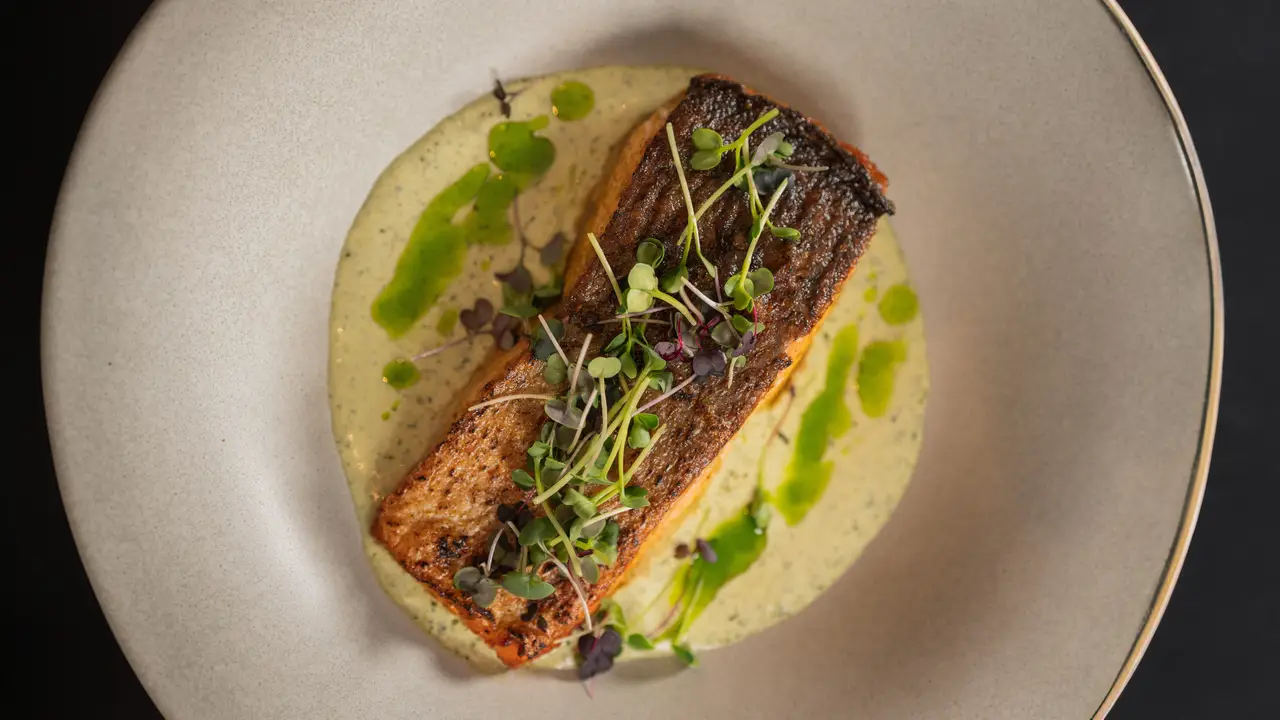 Curried Salmon - The Croft, Dubai, Dubai