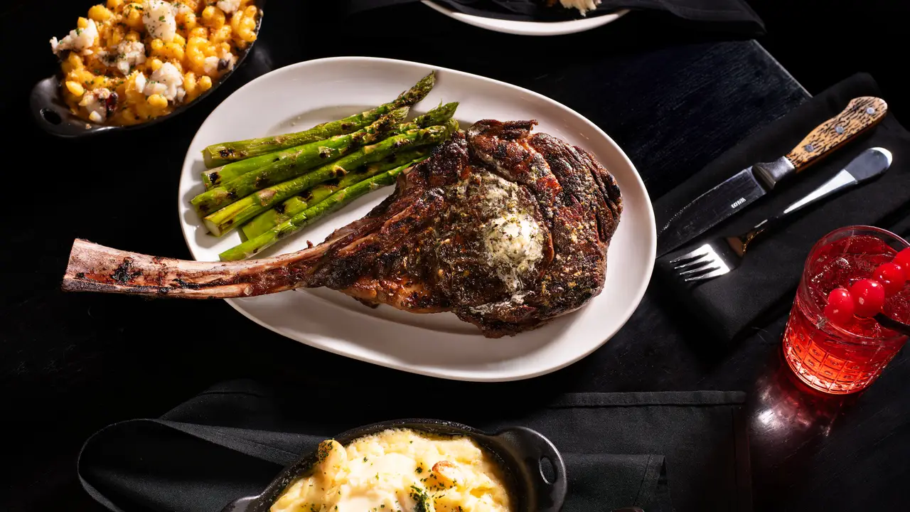 BONE-IN RIBEYE - Double Cut Steak House - Pocono Mountains, Pocono Manor, PA
