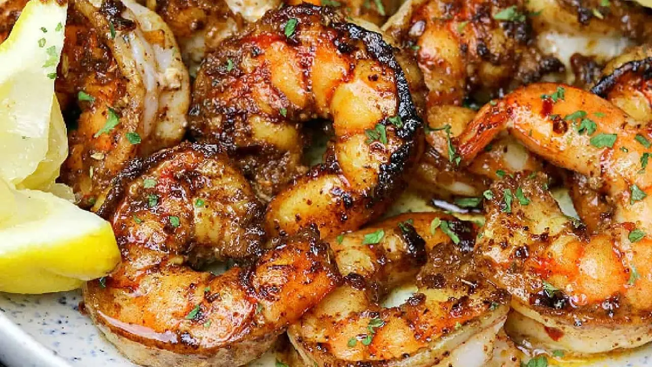 House Grilled Shrimp - Michael's Grill, Oklahoma City, OK