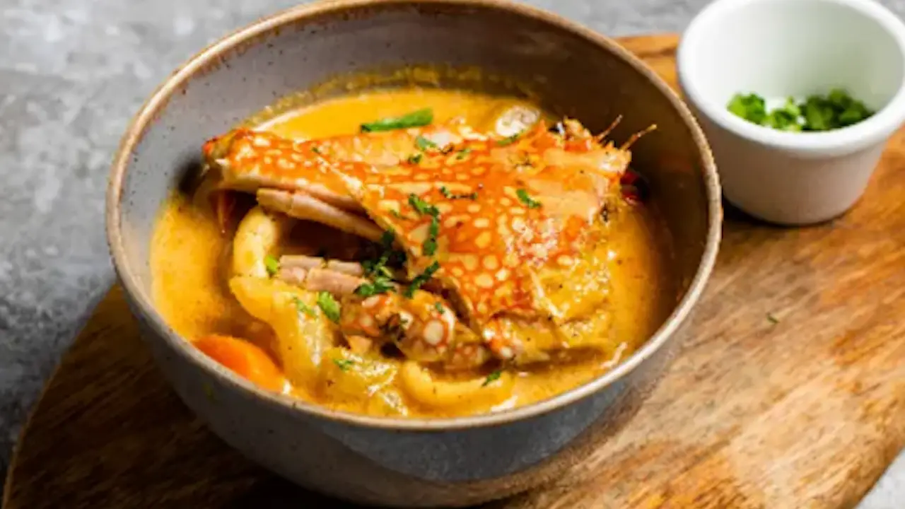 Creamy Seafood Soup - Al Fanar Seafood Restaurant - Al Barsha, Dubai, Dubai