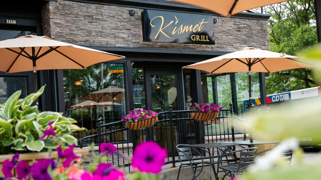 Patio - Kismet Mediterranean Grill, Albany, NY