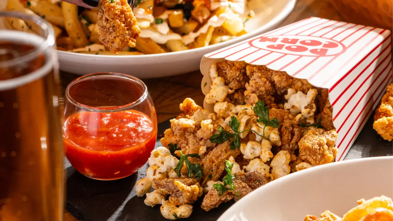 Truffle Popcorn Chicken - The Boat House Restaurant, Columbus, OH