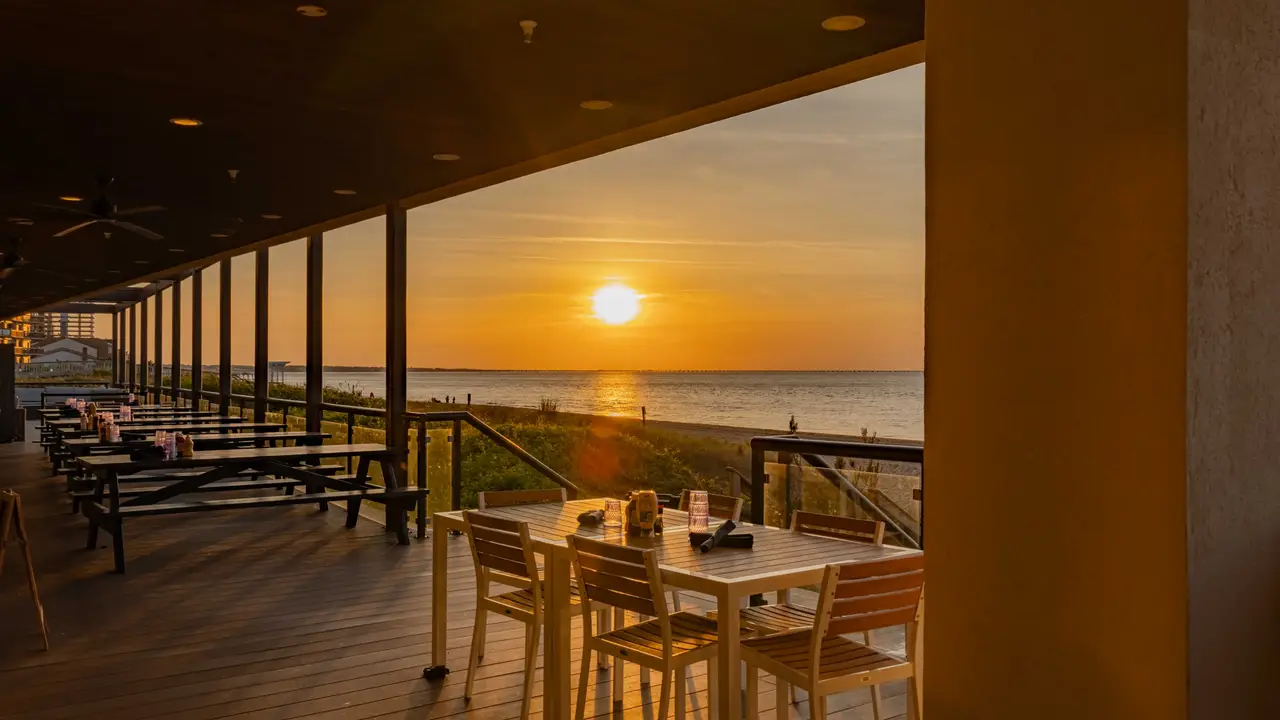 Best Bay Views - Tides' Patio at Sunset - Tides Coastal Kitchen, Virginia Beach, VA