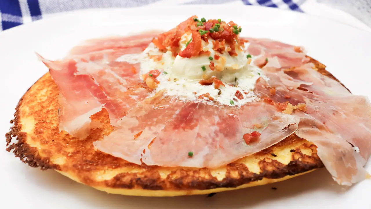 Skillet Cornbread w/ Country Ham &amp; Jalapeno Butter - Under The Cork Tree, Sandy Springs, GA