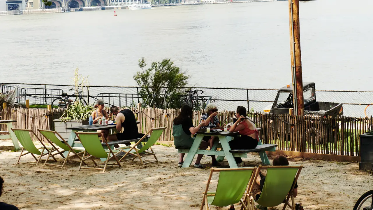 Casual dining on Governors Island with great views - Taco Vista, New York, NY