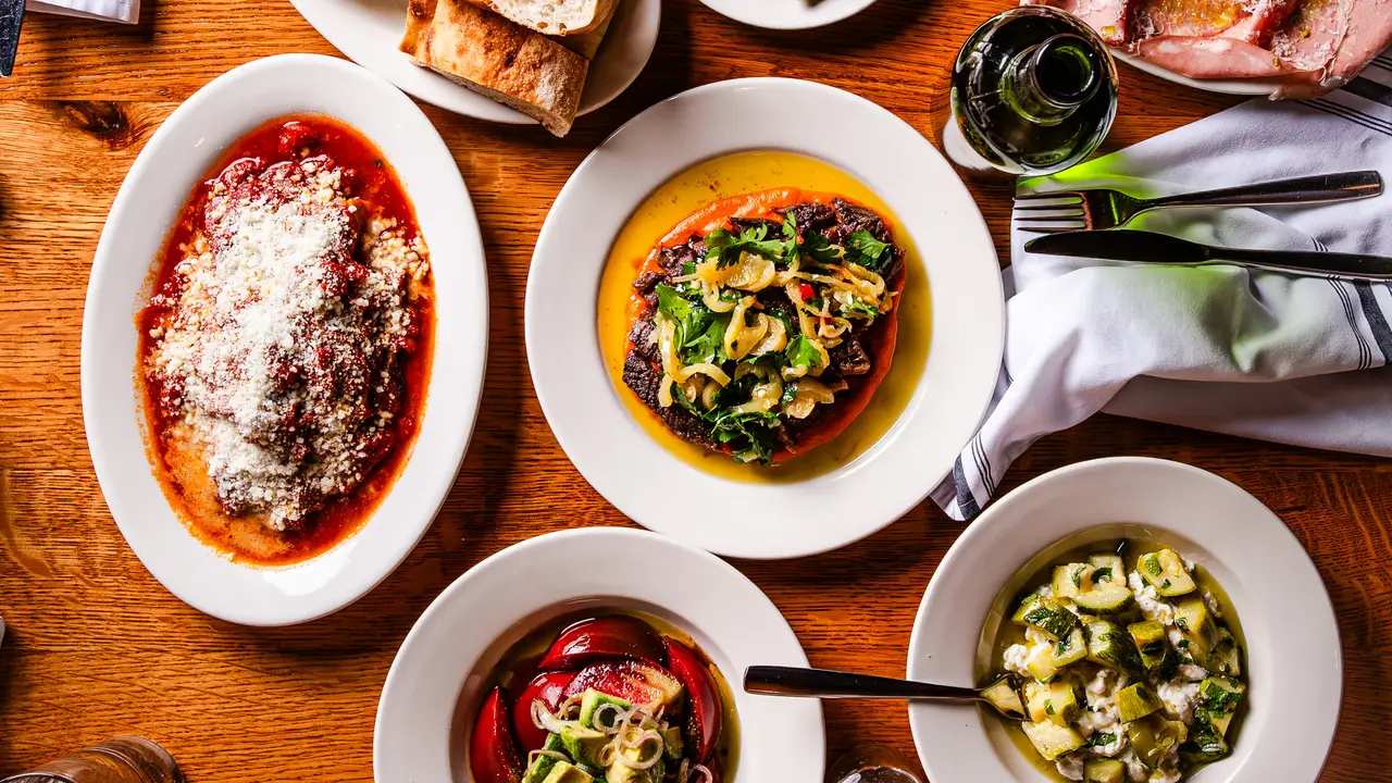 A Frankies Summer tablescape - Frankies 925 Spuntino Nashville, Nashville, TN