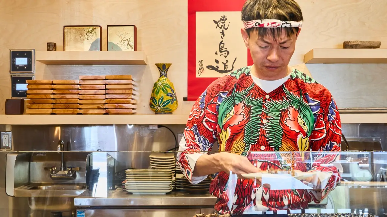 Head yakitori chef of Gokigen Tori in LA - Gokigen Tori, Los Angeles, CA