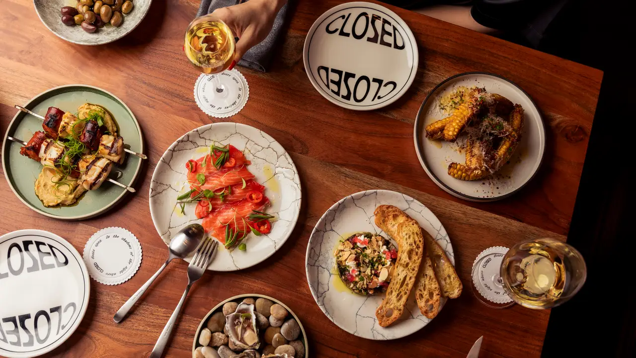 Fresh Seafood. Wine. Appetizers. Mains. Skewers.  - Closed Bar, Islington, AU-NSW