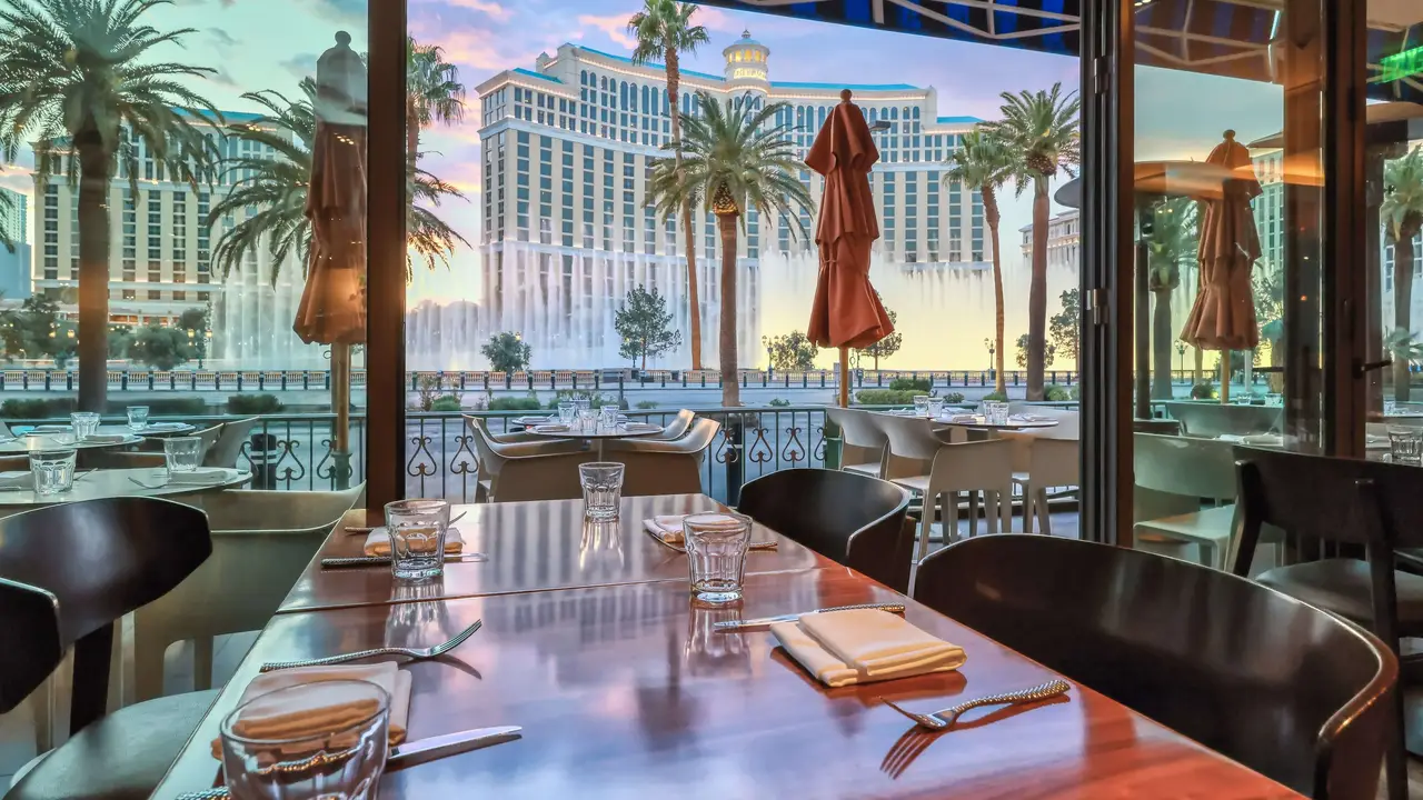 View from Alexxa's Patio and Dining Room - Alexxa's, Las Vegas, NV