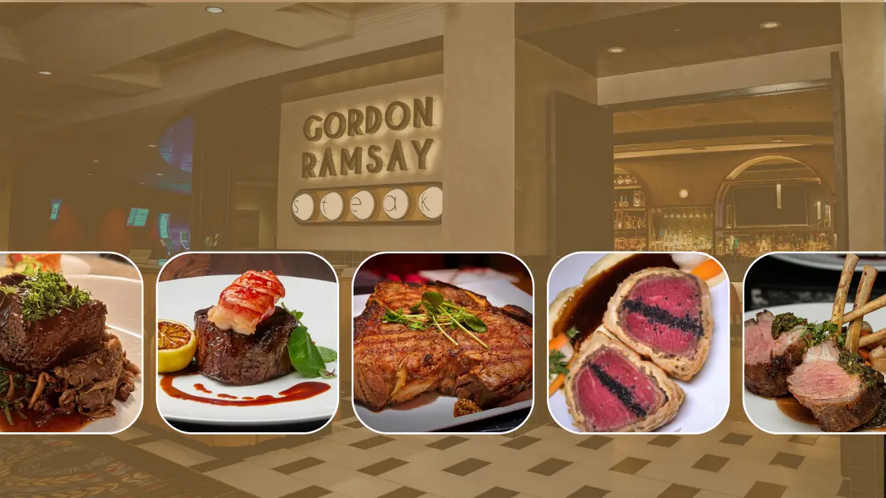 Luxury steakhouse at Caesars Southern Indiana - Gordon Ramsay Steak - Caesars Southern Indiana, Elizabeth, IN