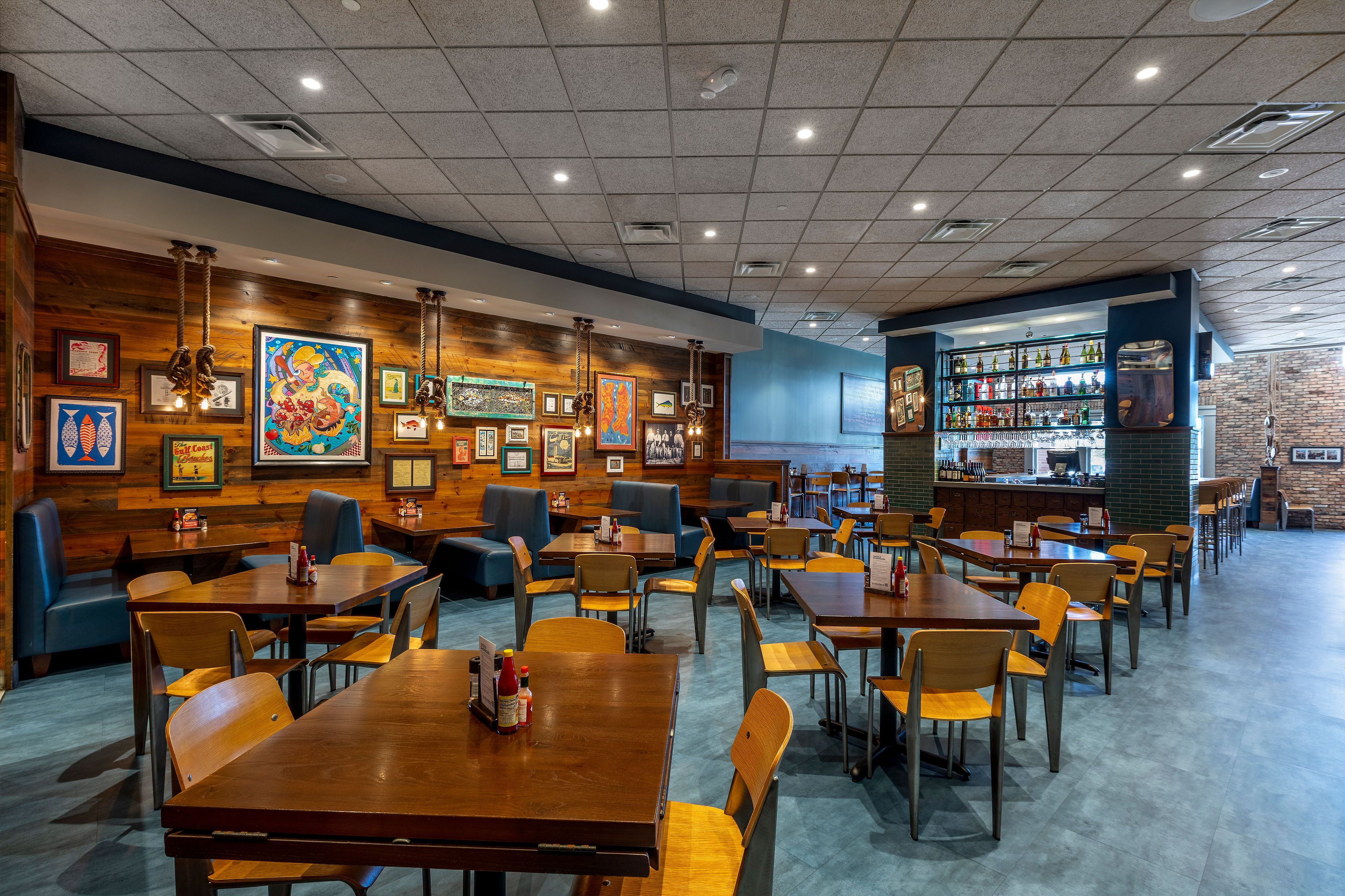 Fish City Grill - Preston & Royal interior