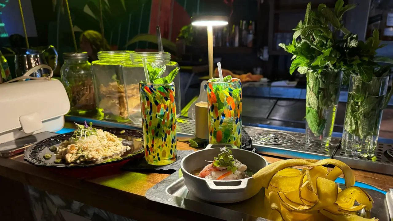 Our popular chicken and rice &amp; our famous ceviche - EL JEFE, San Juan, PR