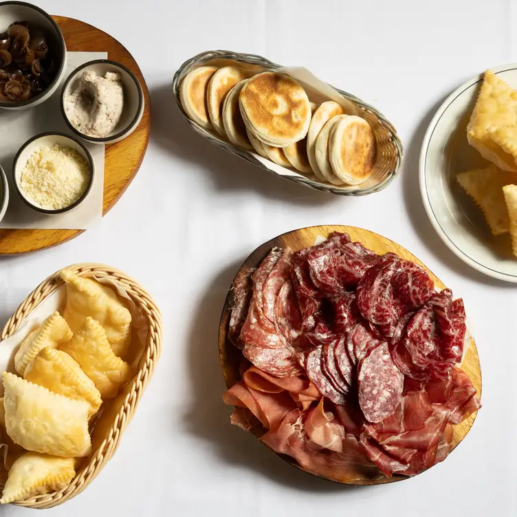Salumi, gnocco fritto, tigelle - Trattoria Emilia, Melbourne, AU-VIC