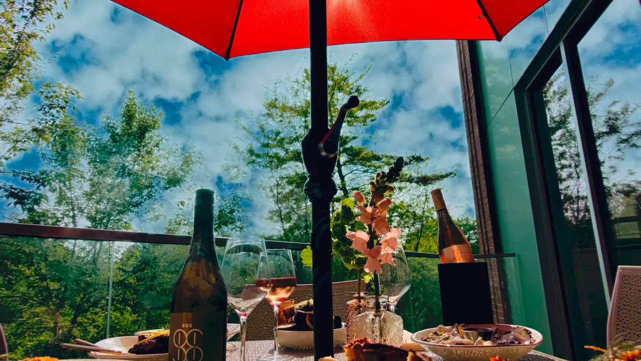 The Boardman River Deck  - NoBo Riverside, Traverse City, MI