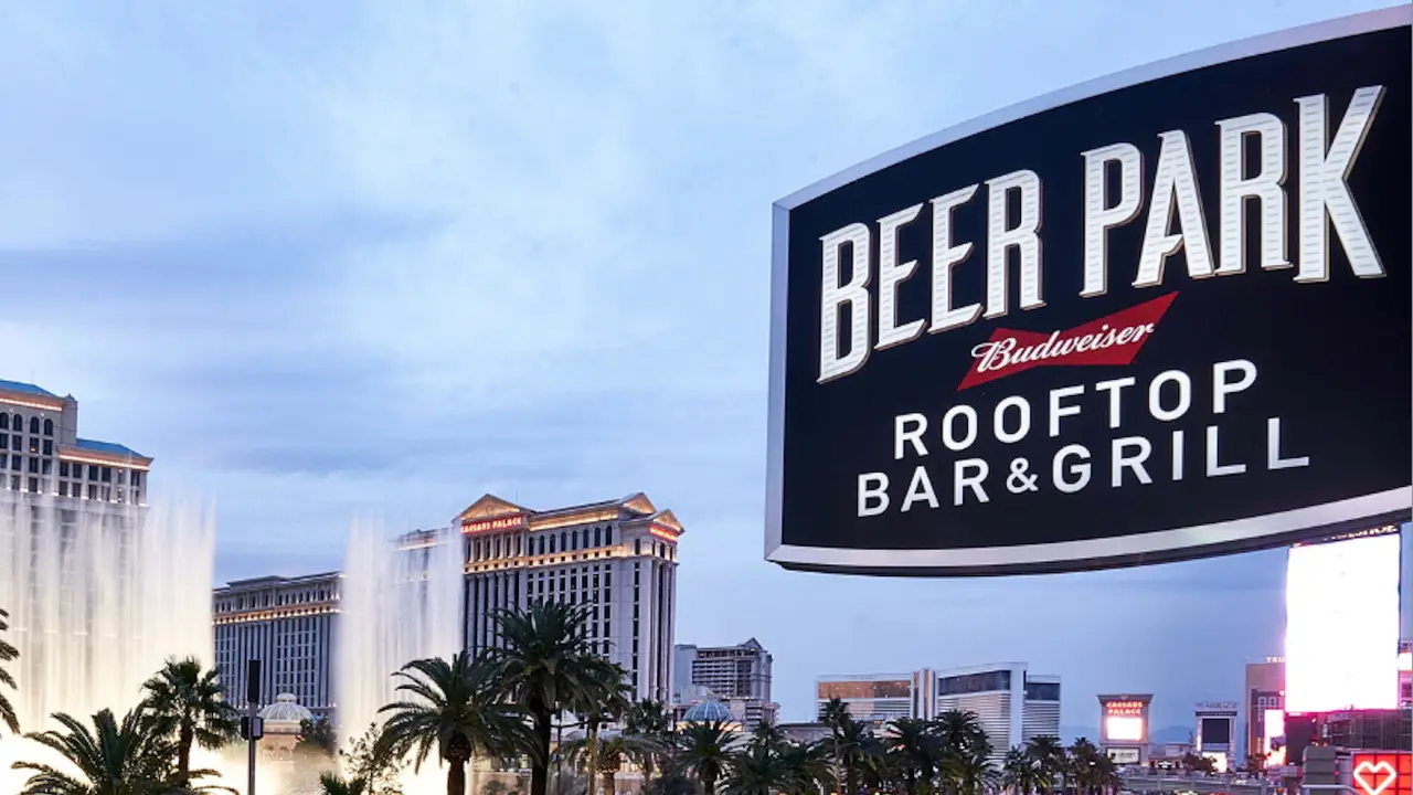 View from Beer Park patio - Beer Park, Las Vegas, NV