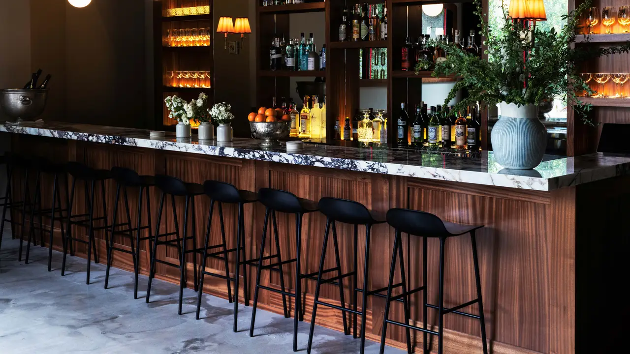 Marble bar at French Bistro in Coucou  - Coucou - West Hollywood, West Hollywood, CA