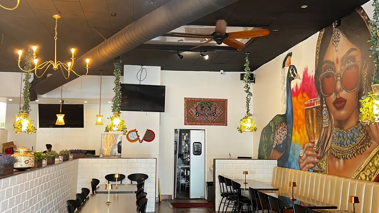 Interior - All India Cafe - Indian Restaurant in Arcadia, Arcadia, CA