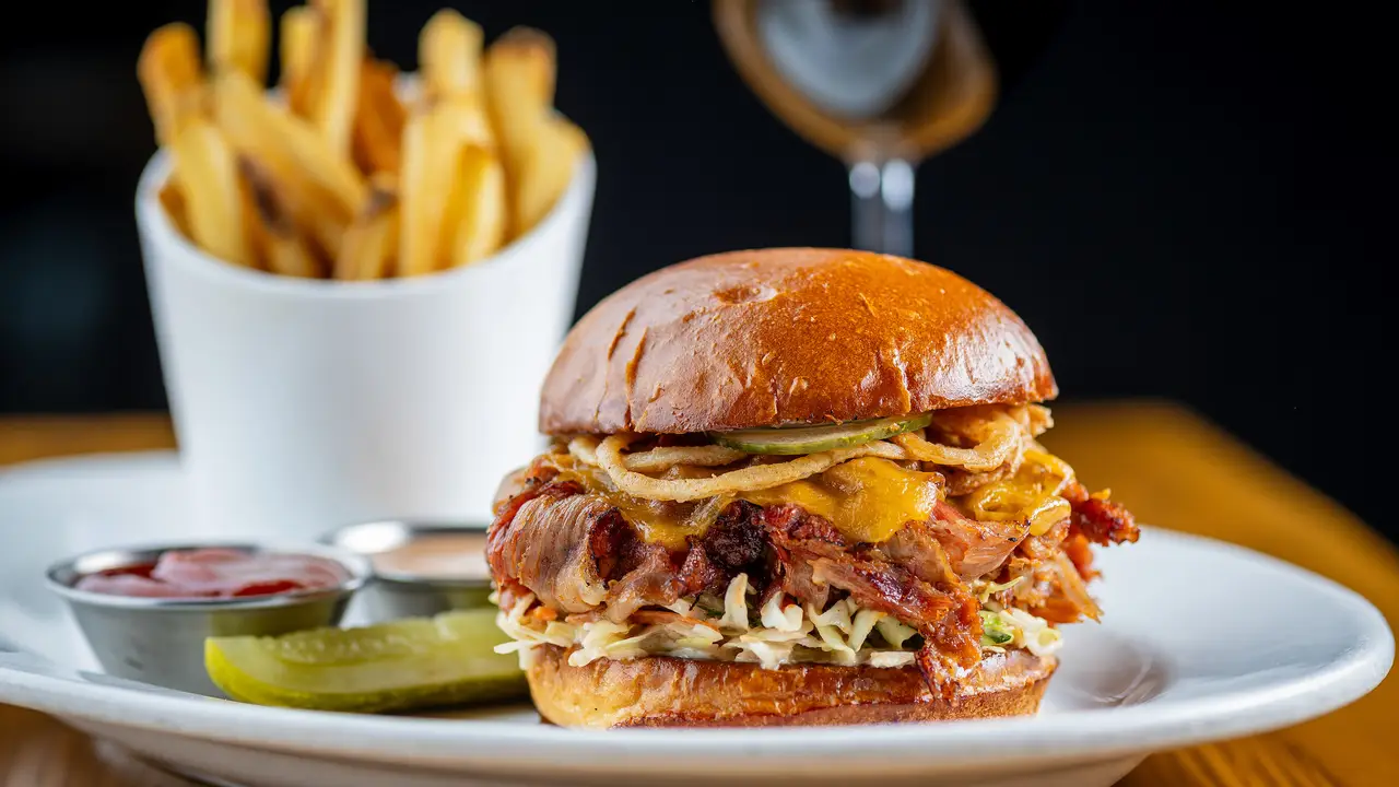 Smoked BBQ Brisket Sandwich
 - Cooper's Hawk Winery & Restaurant - Algonquin, IL, Algonquin, IL
