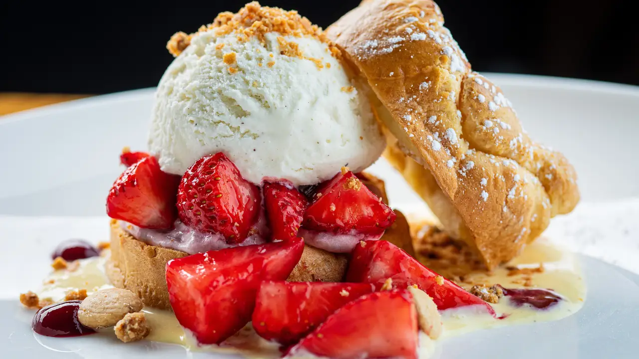 Strawberry Popover - Cooper's Hawk Winery & Restaurant - Burr Ridge, IL, Burr Ridge, IL