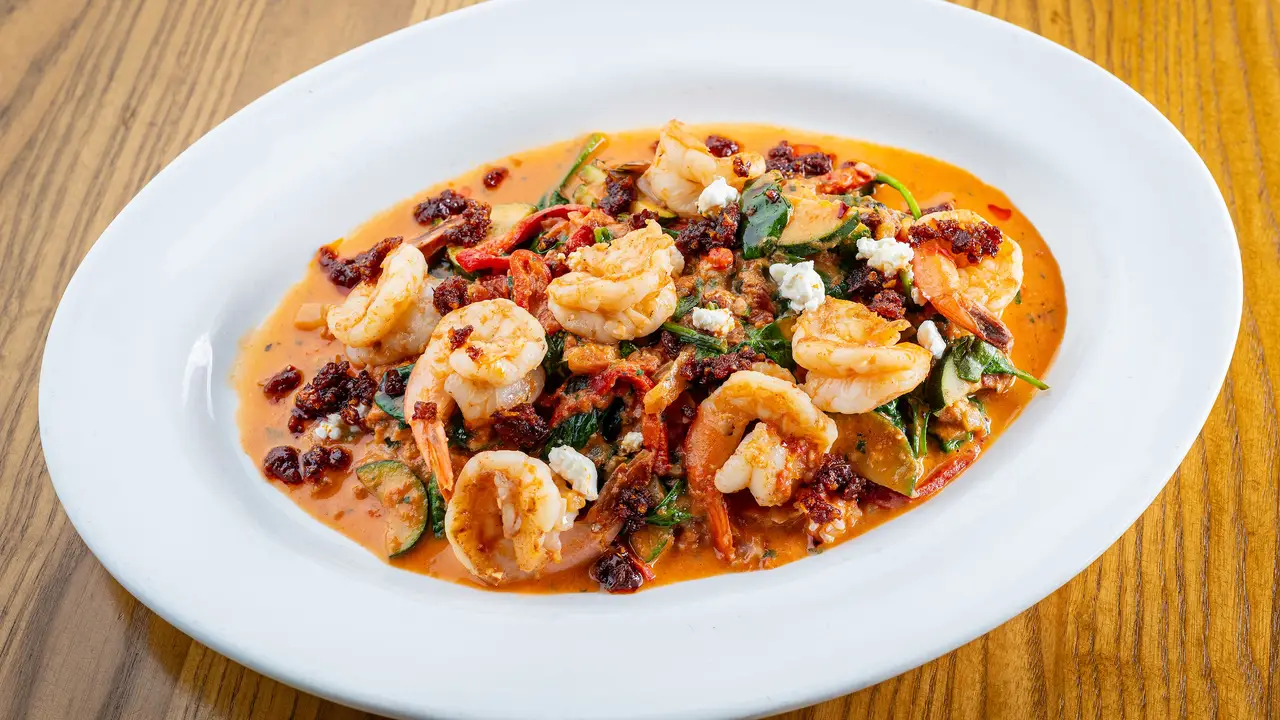 Calabrian Shrimp
 - Cooper's Hawk Winery & Restaurant - South Barrington, IL, South Barrington, IL