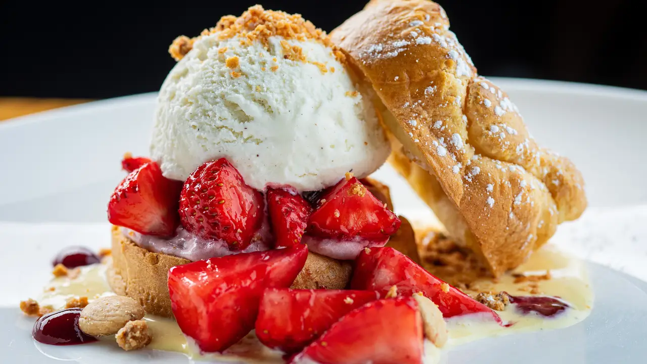 Strawberry Popover - Cooper's Hawk Winery & Restaurant - Troy, MI, Troy, MI