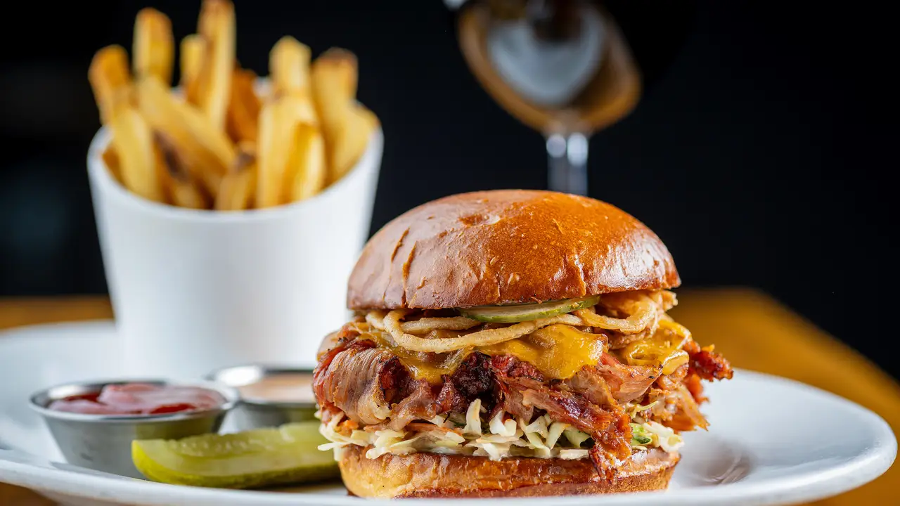 Smoked BBQ Brisket Sandwich
 - Cooper’s Hawk Winery & Restaurant – Lansing, MI, Lansing, MI