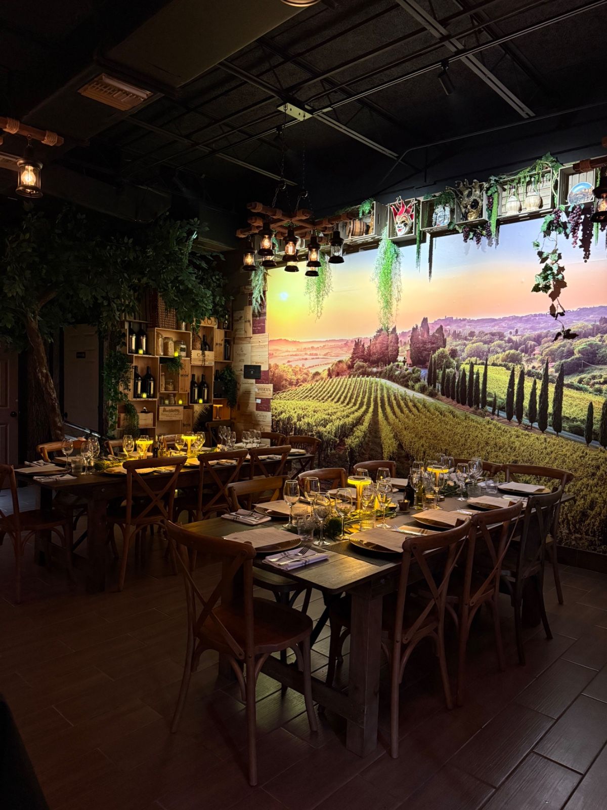 Dal Contadino Trattoria interior