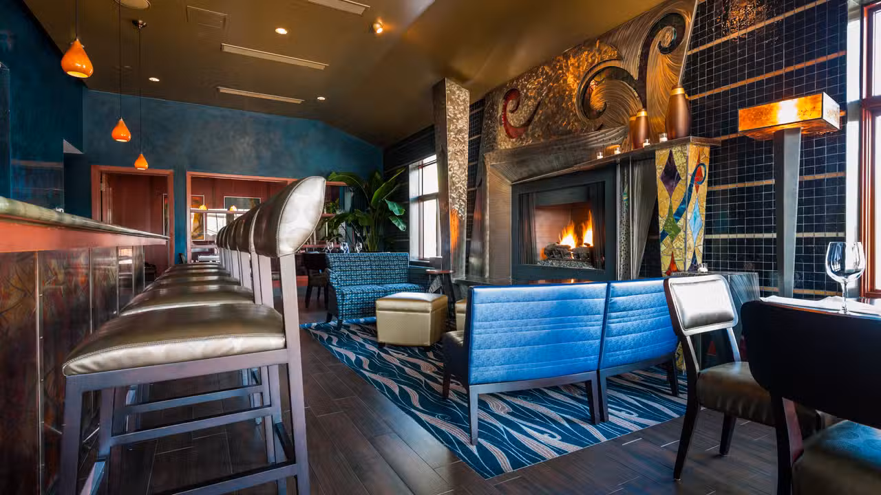 Interior - blue grillhouse, Bethlehem, PA
