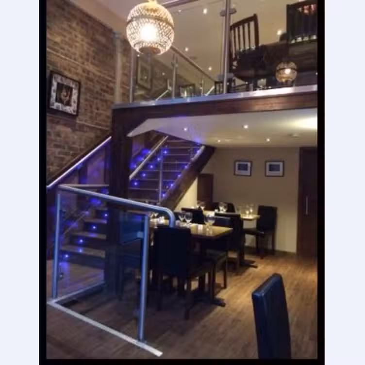 Binnenkant - Cafe India Tapas, Glasgow, 