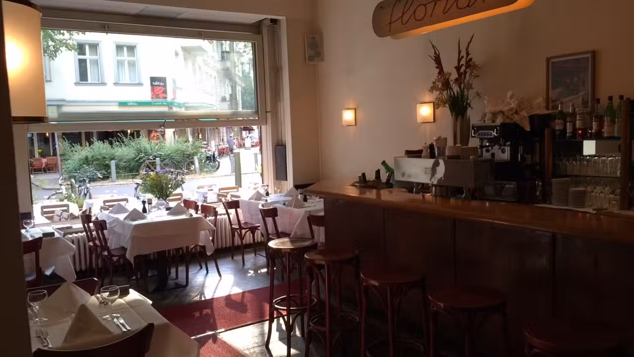 Binnenkant - Florian Restaurant Bar, Berlin, BE