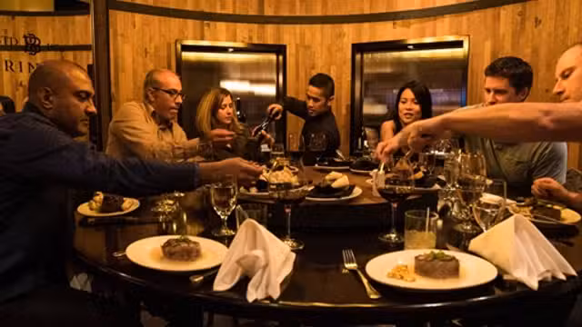Een van Vintage Chophouse & Tavern restaurant
