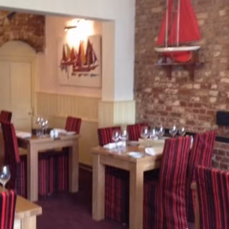 Interior - Red Sails Restaurant @ Faversham Creek Hotel, Faversham, Kent