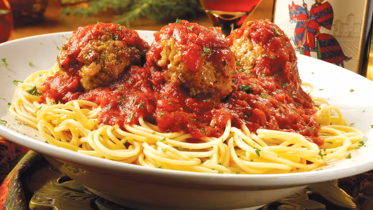 Spaghetti & Meatballs - Spaghetti Warehouse - Houston, Houston, TX