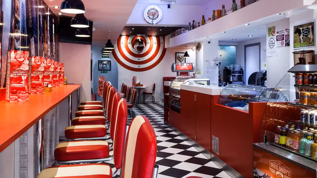 Interior - Grand Daddy's Diner, Manchester, 