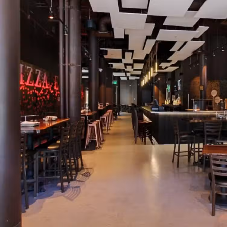 Pizza  Dining Room - Pizza 216, Cleveland, OH