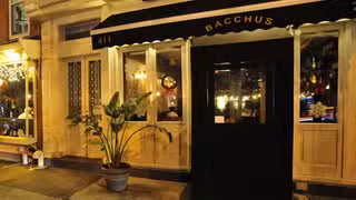 A photo of Bacchus restaurant