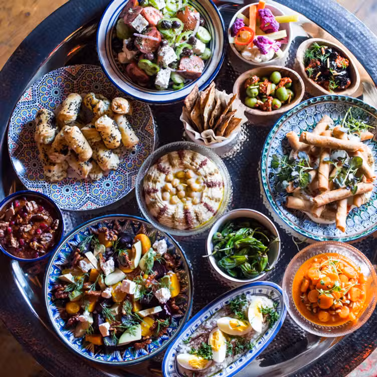 Mezze Variety - Cleo LA LIVE - Permanently Closed CA Los Angeles