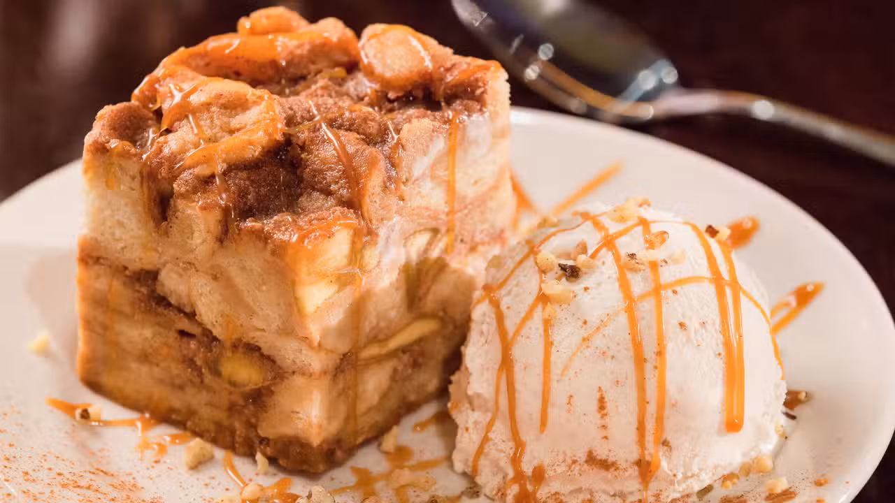 Apple Walnut Bread Pudding - The Grill at Calvary Chapel of Fort Lauderdale, Fort Lauderdale, FL