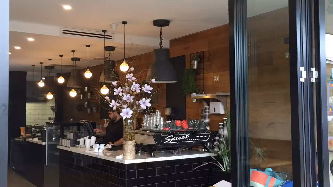 Binnenkant - Little Mac Cafe, Kyeemagh, AU-NSW