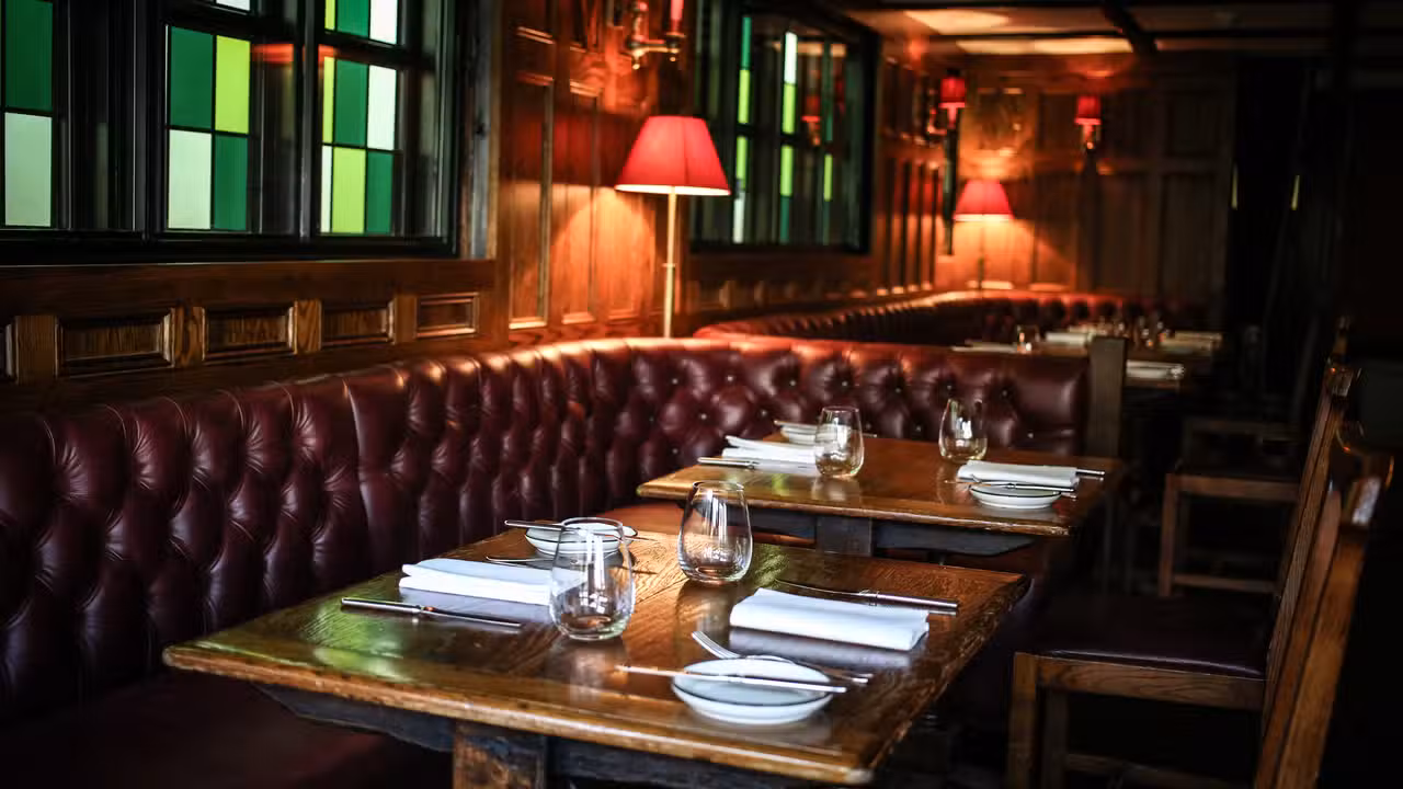 The West Room Restaurant   - The Hind's Head - Bray, Bray, Berkshire