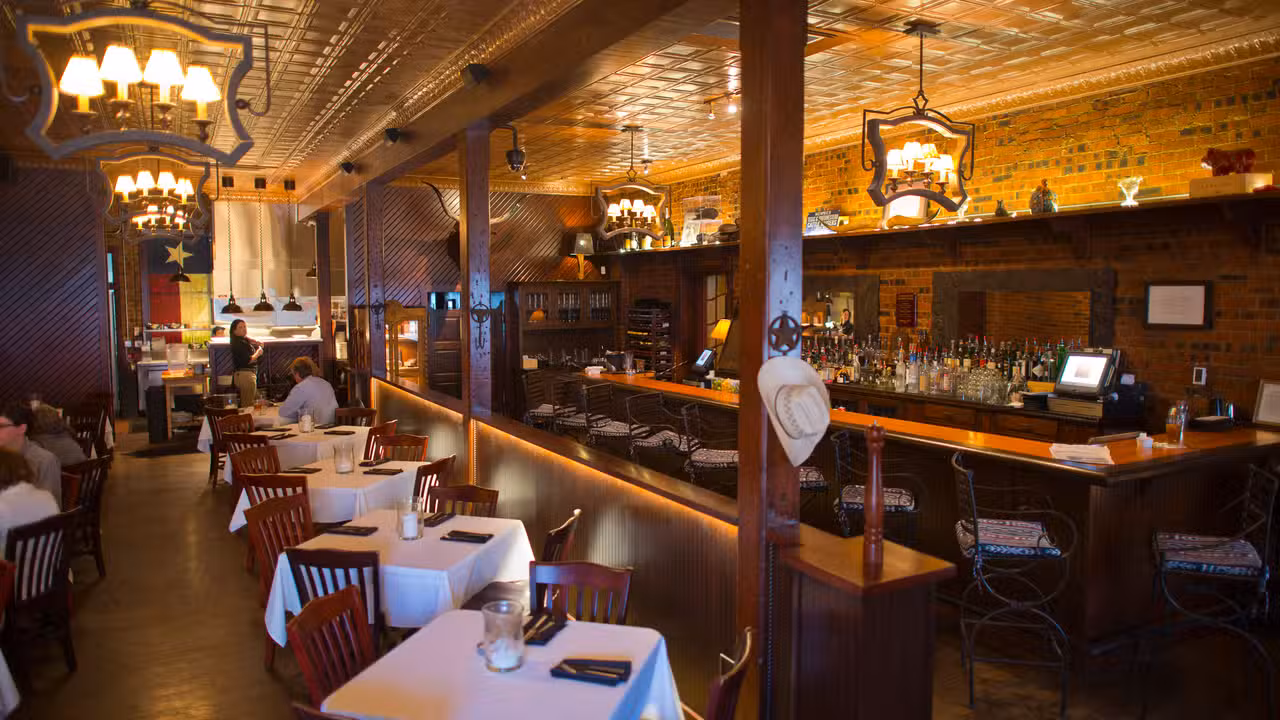 Dining Room - Lonesome Dove Western Bistro - Fort Worth, Fort Worth, TX