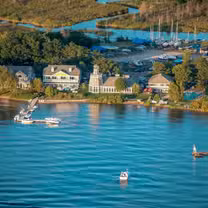 A photo of The Pub Restaurant & Wine Bar - The Inn in Madeline Island restaurant