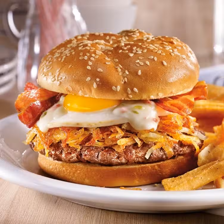 Denny's - Slamburger - Denny's - Abbotsford - Mt Lehman, Abbotsford, BC