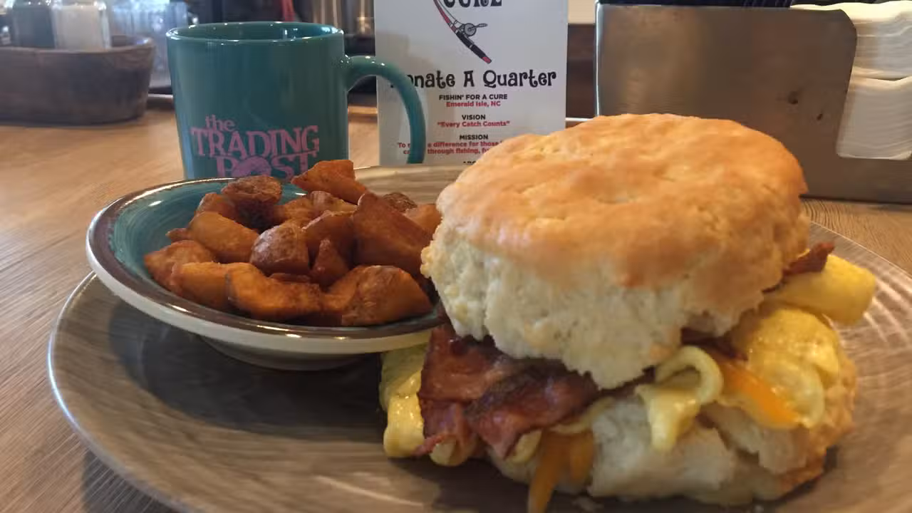 Eten - The Trading Post, Emerald Isle, NC