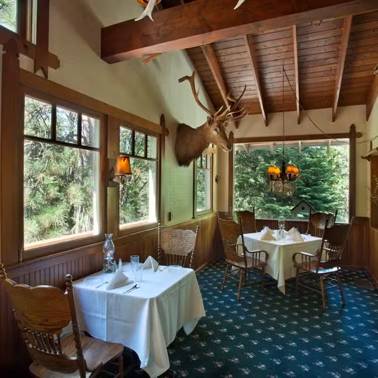 Buffalo Bar at Narrow Gauge Inn, Fish Camp, CA