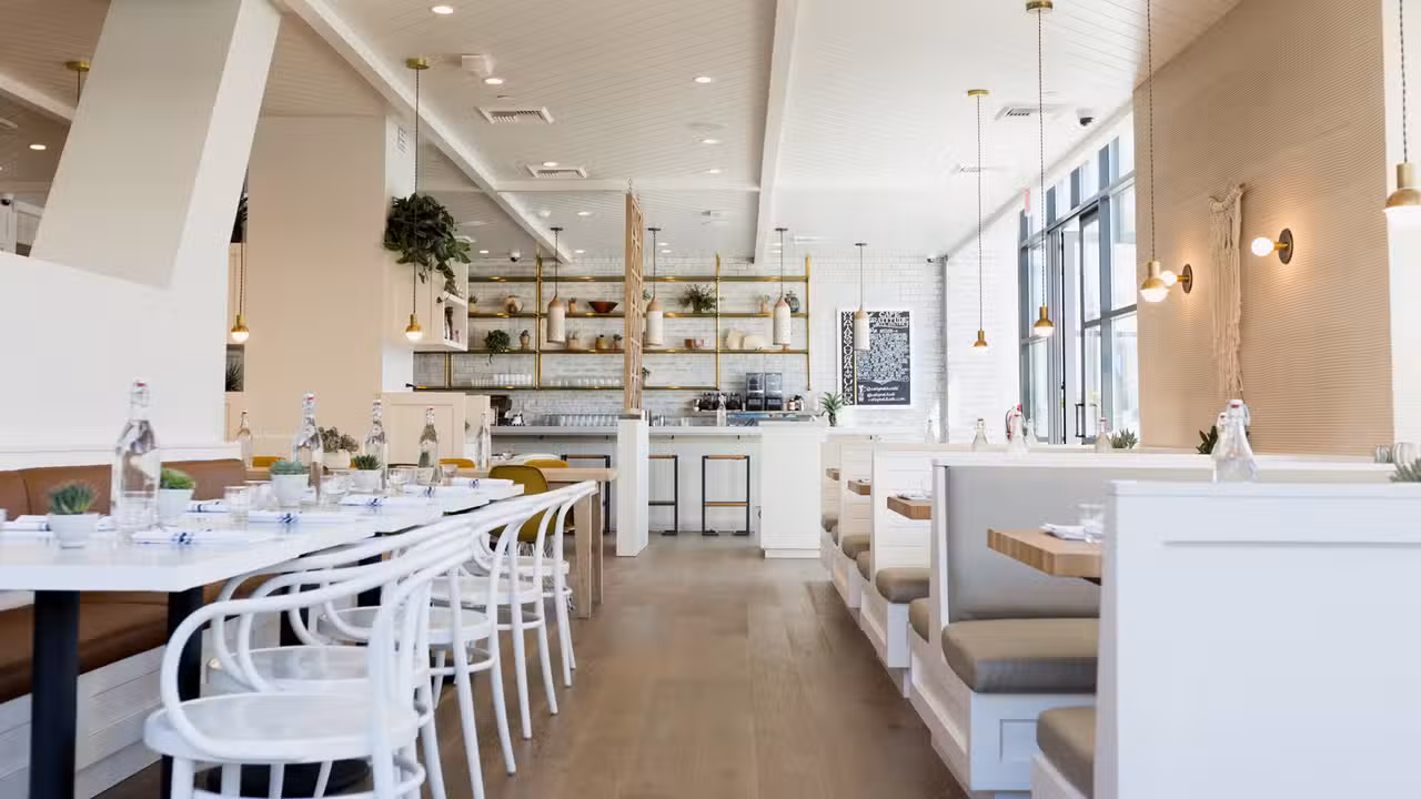 Interior - Cafe Gratitude - Arts District, Los Angeles, CA