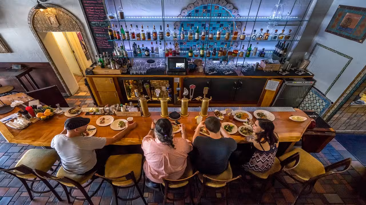 Interior - Spice Monkey Restaurant & Bar, Oakland, CA