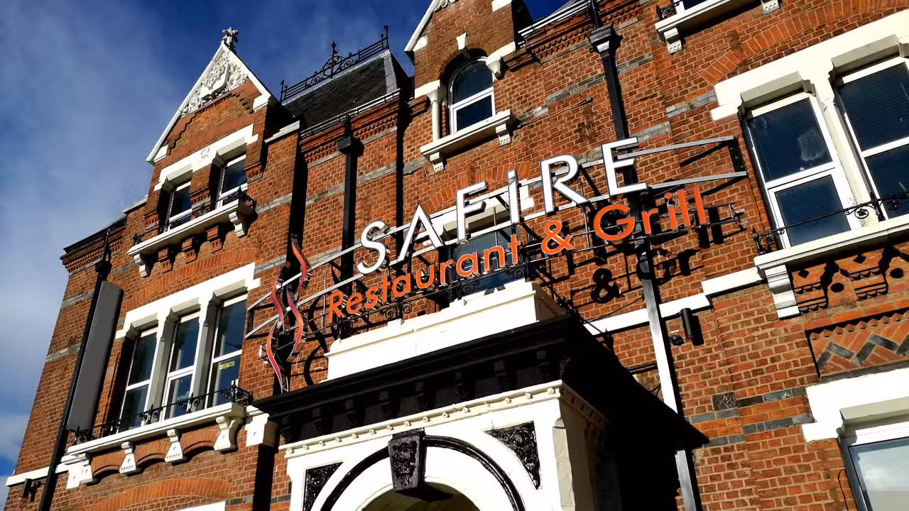Exterior - Safire Restaurant, Manchester, 