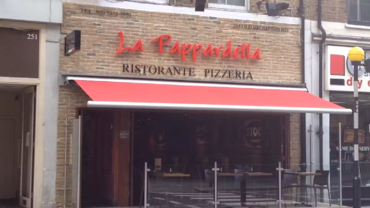 Exterior - La Pappardella, London, 